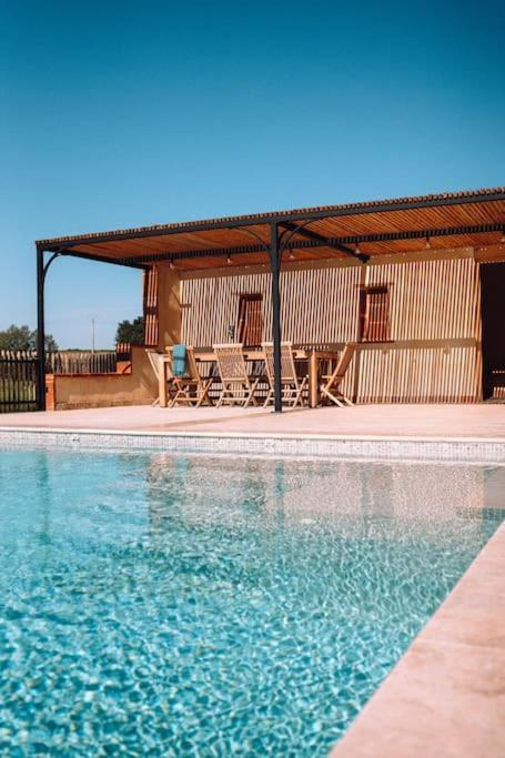 MarzensL'Heritier, Maison Climatisee, 12Pers Avec Piscine别墅 外观 照片