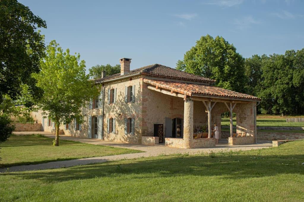 MarzensL'Heritier, Maison Climatisee, 12Pers Avec Piscine别墅 外观 照片